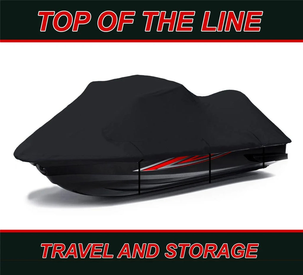 BLACK 600 DENIER JetSki protector suitable for Sea Doo Sea-Doo Bombardier GTX 4 TEC SC 2003 2004 2005 Jetski Jet Ski PWC protector