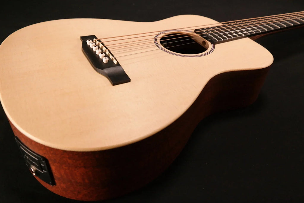 Martin LX1E Little Martin Solid Sitka Spruce/Mahogany HPL Acoustic/Electric w/Gig Bag 838