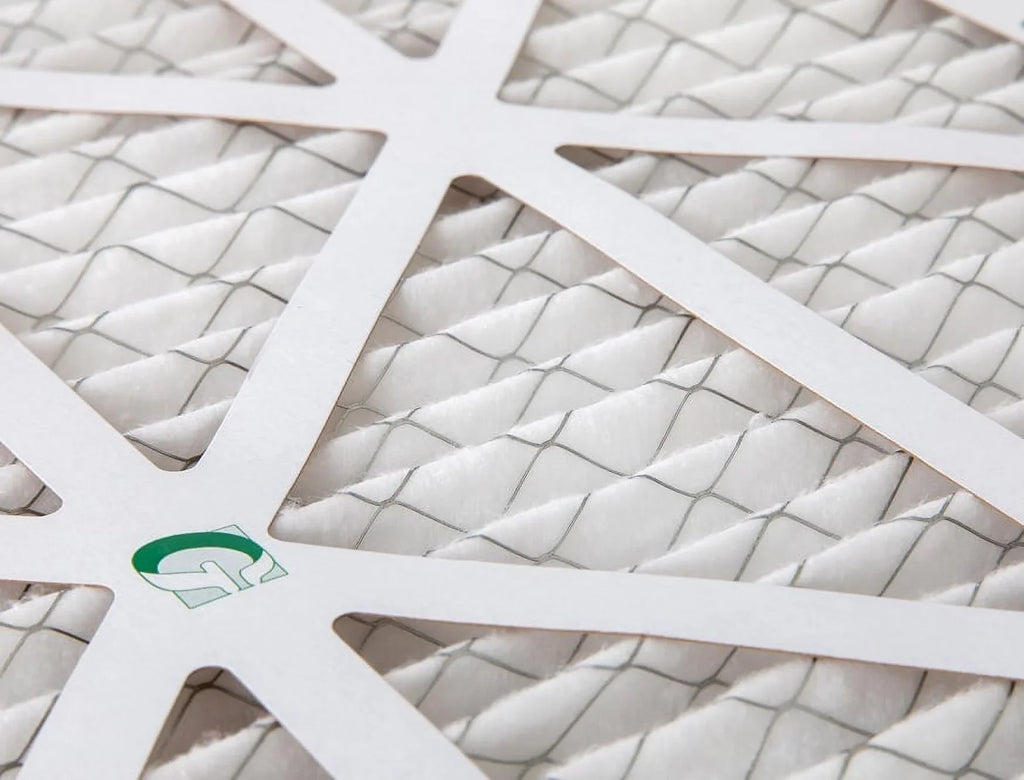 Actual Size: 13-1/2 x 13-1/2 x 7/8. 12 Pack of 14x14x1 MERV 10 Pleated Air Filters by Glasfloss