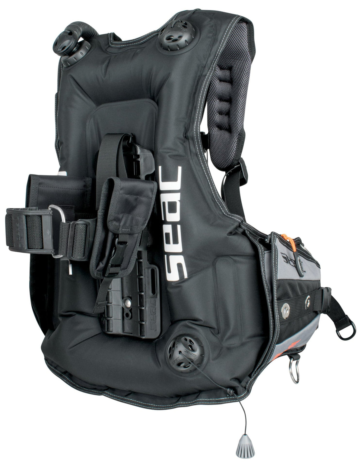 SEAC EQ-PRO Buoyancy Compensator - Black/Grey - Medium